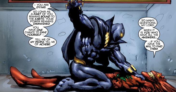 Black Panther and Mephisto